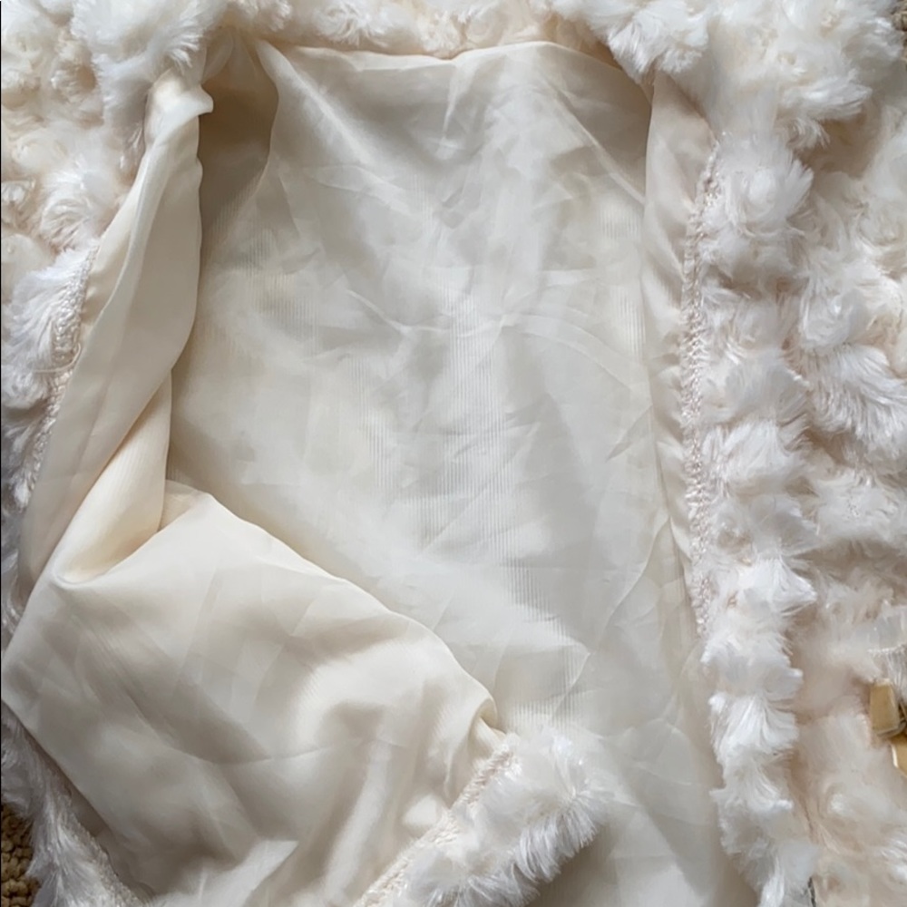 Cream dressy infant jacket - Picture 5 of 5